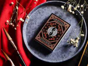 Oriental Memory Black playing Cards