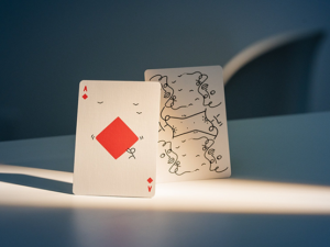 Shantell Martin (White) Playing Cards by theory11