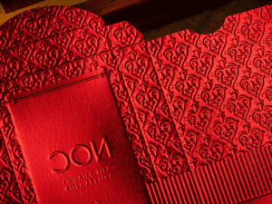 NOC (Red) The Luxury Collection Playing Cards by Riffle Shuffle x The House of Playing Cards