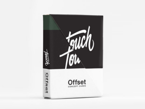 Offset Kaki Concept Playing Cards by Cardistry Touch