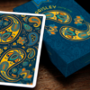 Paisley Poker Blue Playing Cards by by Dutch Card House Company – Image 2