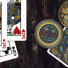 Paisley Poker Blue Playing Cards by by Dutch Card House Company – Image 3