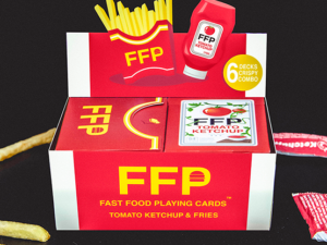 Ketchup and Fries Combo (1/2 Brick) Playing Cards by Fast Food Playing Cards