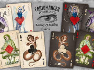 Cartomancer Clarity Classic (with Booklet) Playing Cards