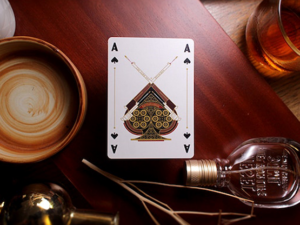 Rattler Gorge Gilded (Desert Dust) Playing Cards