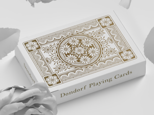 Dondorf White Gold Edition Playing Cards