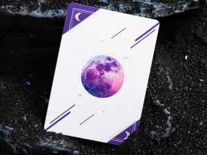 The Moon (Purple Edition) Playing Cards by Solokid