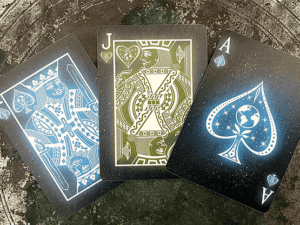 Bicycle Starlight Earth Glow Playing Cards by Collectable Playing Cards