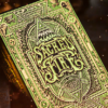 Sacred Fire (Emerald Flare) Playing Cards by Riffle Shuffle