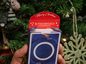 Orbit Christmas Playing Cards