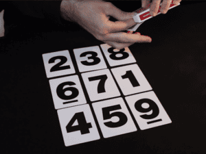Bicycle Special NUMBERS Blue Playing Cards (plus 11 Online Effects)