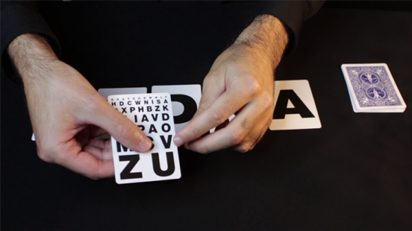 Bicycle Special LETTERS Red Playing Cards (plus 10 Online Effects) – Image 4