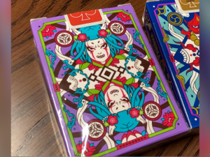 Bicycle Yaksha Hannya Playing Cards by Card Experiment