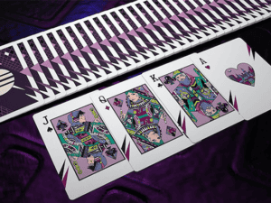 Retro Wave Playing Cards