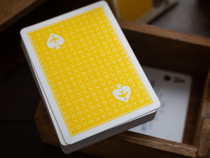 Lounge Edition in Taxiway Yellow by Jetsetter Playing Cards