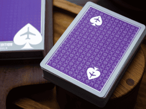 Limited Edition Lounge  in Passenger Purple by Jetsetter Playing Cards