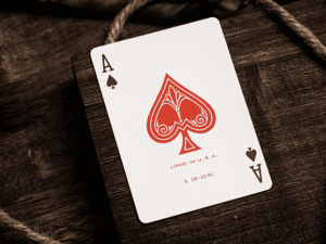 Jerry&rsquo;s Nugget (Atomic Red) Marked Monotone Playing Cards