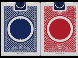 Orbit Tally Ho Circle Back (Blue) Playing Cards