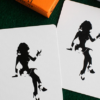ACE FULTON'S 10 YEAR ANNIVERSARY SUNSET ORANGE PLAYING CARDS – Image 3