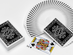 Black Roses Playing Cards (Fully Marked)