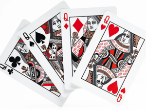 1st V4 Playing Cards (Red) by Chris Ramsay