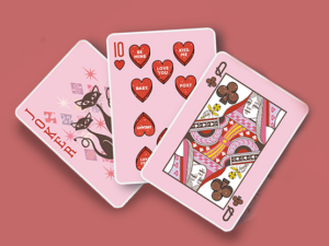 Bicycle Vintage Valentine Playing Cards by Collectable Playing Cards