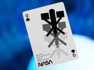 NASA WORM PLAYING CARDS