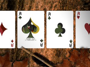 Secret Tale of Robin Hood: Black Owl Playing Cards