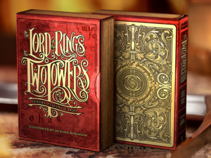 The Lord of the Rings – Two Towers Playing Cards (Foiled Edition) by Kings Wild