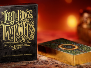 The Lord of the Rings – Two Towers Playing Cards (Gilded Edition) by Kings Wild