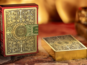 The Lord of the Rings – Two Towers Playing Cards (Foil and Gilded Edition) by Kings Wild