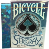 Gilded Bicycle Stingray (Teal) Playing Cards