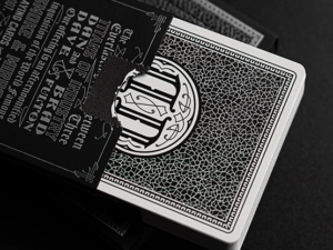 Smoke & Mirrors x Fulton (Mirror-Black) Playing Cards by Dan & Dave