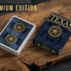 No. 4 St. James Luxury Texas Playing Cards (Blue)