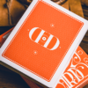 Smoke & Mirrors V9 (Orange Edition) Playing Cards by Dan & Dave – Image 3