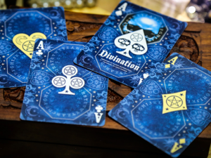 Divination (Blue) Playing Cards by Midnight Cards