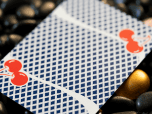 Limited Bee X Cherry (Blue) Playing Cards