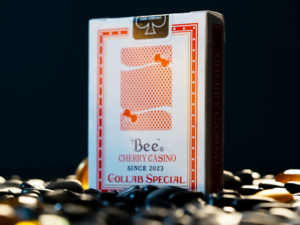 Limited Bee X Cherry (Red) Playing Cards