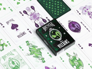 Bicycle Disney Villains (Green) by US Playing Card Co.