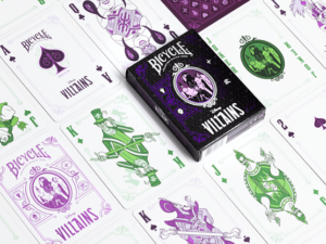 Bicycle Disney Villains (Purple) by US Playing Card Co.