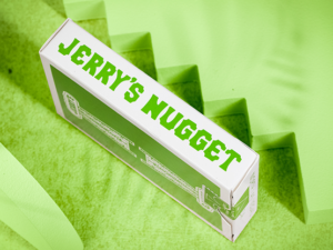 Jerry’s Nugget Monotone (Metallic Green) Playing Cards