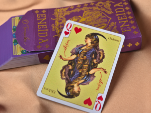 Eneida: Passion (Purple) Playing Cards