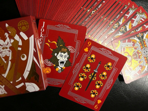 Bull Demon King Craft (Confusion Red) Playing Cards