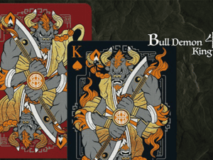 Bull Demon King Craft (Confusion Red) Playing Cards