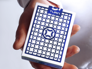 TURN (Blue) Playing Cards by Mechanic Industries – Trick