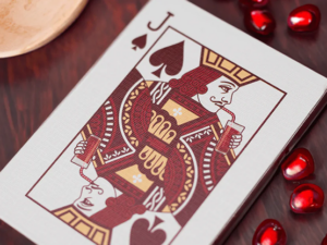 Palmegranate (Red and Yellow Set) Playing Cards by OPC