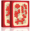 Palmegranate (Red and Yellow Set) Playing Cards by OPC