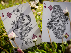 Wheel of the Year Beltane Playing Cards by Jocu