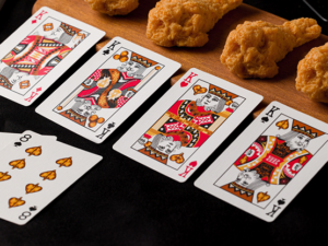 Fried Chicken Playing Cards