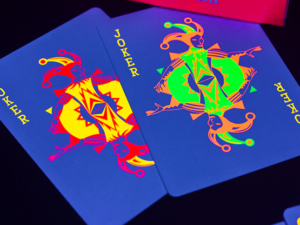 QUAD Fluorescent Playing Cards